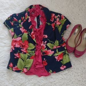 Very cute floral blazer